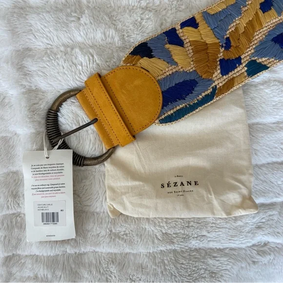 ?NWT Sézane Carlie belt- 80cm display picture 1